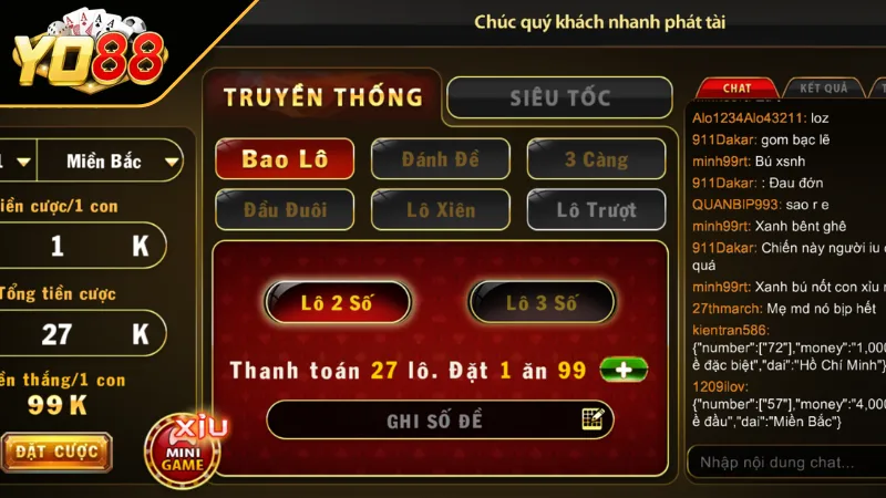 Số đề truyền thống