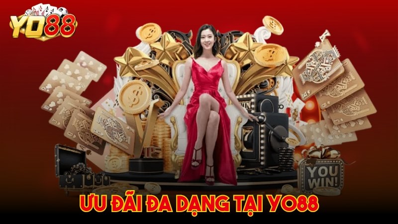 Hội viên YO88 có thể tận hưởng nhiều loại hình ưu đãi đa dạng